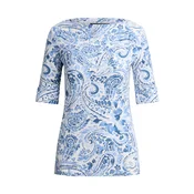 Lauren Ralph Lauren Majica  marine / svetlo modra / bela