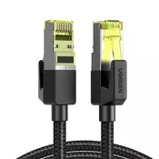 Ugreen UTP Cat7 oklopljen pleten okrogel kabel z modularnim RJ45 Ethernet priključkom 2M