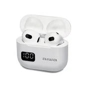 Aiwa ETWS-150WH Bluetooth slušalice, bijele