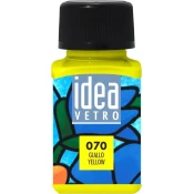 Maimeri Idea Vetro Barva za steklo Yellow 070 60 ml 1 kos