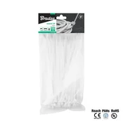 Bradas BELI PLASTIČNI TRAK 2,5x160/100 kosov