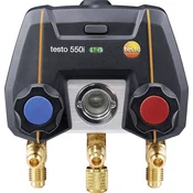 testo testo 550i - digitalni razdelilnik\, ki ga upravlja aplikacija\, z Bluetoothom in dvosmernim blokom ventilov merilnik hladilne tekočine testo 550i, (20638685)