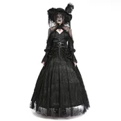Žensko krilo DEVIL FASHION - Black Gothic Gorgeous - ESKT05001