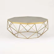Livin Hill Klubska mizica, GL1714, 106x40x106 cm, siva