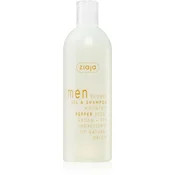 ZIAJA Men Gel za tuširanje&šampon Mountain pepper, 400 ml
