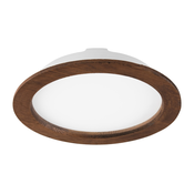 LED ugradno stropno svetlo WOODY SPOT LED/23,5W/230V 4000K trešnja prec. 23,5 cm
