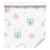 Tapeta Živali v oblakih za dnevno sobo in spalnico 50x1000 cm