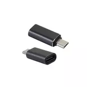 Xwave adapter micro USB (muški) na USB TIP-C (ženski) za priključivanje Tip-C kabla na micro USB konektor ( Micro USB na TIP C blister )