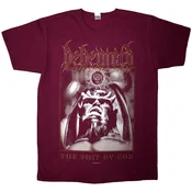 Behemoth The Shit Ov God Cover (Back Print) Red 2XL Majica