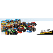 Hot Wheels monster trucks osnovni 1:64 sort