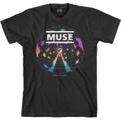 Muse Majica Resistance Moon Unisex Black 2XL