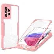 Hibridni Full body ovitek Techsuit ColorVerse 360 za Samsung Galaxy A53 5G - pink