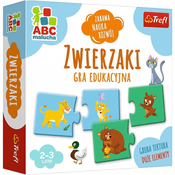 shumee Izobraževalna sestavljanka z živalmi - Abeceda za malčke - TREFL