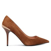 Čevlji z visoko peto LOVE MOSCHINO JA10459G1PJA0210 Rjava