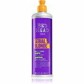 Tigi Bed Head Serial Blonde Purple Toning 600 ml šampon za neutralizaciju žutih tonova plave kose za žene
