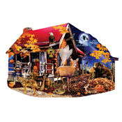 Sunsout - Puzzle Fireflies at the Cabin - 1 000 kosov