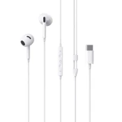 XO In-Ear Slušalice sa mikrofonom Type-C Music EP78 White