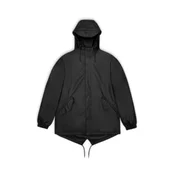 Jakna Rains Fishtail Jacket črna barva