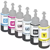 Komplet boja 6x70ml za Epson Ciss štampače ( L800, L805, L810, L850, L1800 )