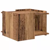 vidaXL Klubska miza Star les 50,5 x 50 x 33 cm Inženirski les