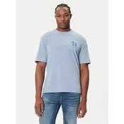 HUGO Majica Nedix 50543483 Svetlo modra Regular Fit
