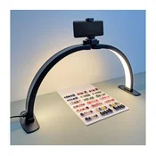 Brilagi - LED prigušiva lukasta lampa RADIO LED/25W/24V 3000-6500K crna