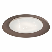 Eglo 99704 - LED plafonsko svetlo PENJAMO LED/17,1W/230V braon