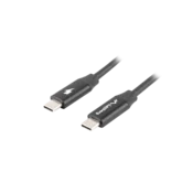 Lanberg USB-C M/M 2.0 kabel 1,8 m, črn, hitro polnjenje 4.0