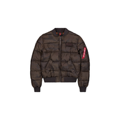 ALPHA INDUSTRIES Prehodna jakna Camo temno zelena
