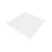 Mexen Flow kvadratna plitka kad 75 x 75 cm, bel sijaj - 46S107575