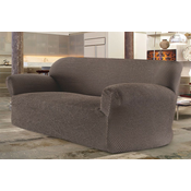 Sharp Fit elasticna presvlaka za trosed bez rukohvata braon ( ART005736 )