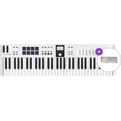 Arturia KeyLab Essential 61 mk3 SET 2 MIDI keyboard White
