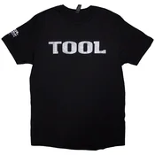 Tool Metallic Silver Logo (Sleeve Print) Black M Majica