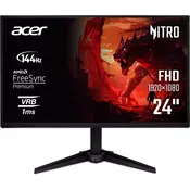 Gaming monitor Acer - Nitro QG241YP6bmipx, 23.8, 144Hz, 1ms, FreeSync