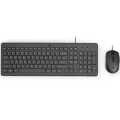 HP - Tastatura+miš HP 150 žicni set/US/240J7AA/crna