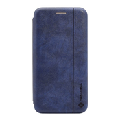 Preklopni Etui za Apple iPhone 11 Pro Max Teracell, Leather , modra in prozorna