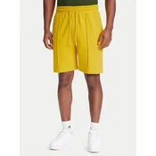 United Colors Of Benetton Športne kratke hlače 342ZU900X Rumena Regular Fit