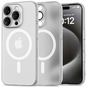 TECH-PROTECT MAGSLIM MAGSAFE IPHONE 16 PRO MATTE/WHITE (5906302311286)