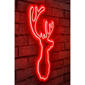 WALLXPERT LED dekoracija Deer Red