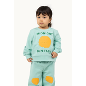 Bombažen pulover za dojenčka Tinycottons SUN TALES GRAPHIC BABY SWEATSHIRT