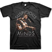 Elvis Presley Majica Suspicious Minds Unisex Black 2XL