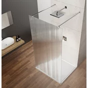VARIO CHROME Prostostoječa tuš kabina, nordijsko steklo, 1100 mm - Gelco - VARIO - 24 - Enostranski zaslon Walk - 1100 - 2000 - 8 - 14