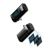 INF 240W USB-C ženski na USB-C moški adapter z digitalnim zaslonom (2 kosa), (5000291568)