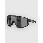 BLIZ Active Eyewear Fusion Small Matte Black Sunglasses smoke w silver mirror