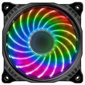 EUROCASE RGB ventilator 120mm (FullControl spot Led)