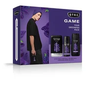 Darilni set STR 8 Game (losion po britju 100 ml + deodorant v spreju 150 ml + gel za prhanje 250 ml)