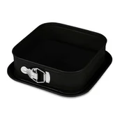 Berlingerhaus Model za torto BH-7890 square with titanium finish 28 x 28 cm Matte Black Collection