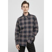 Campus Plaid Shirt Dark Blue/Rust