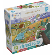 KukiKuk Véééliké puzzle Na potovanju