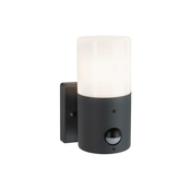 Paulmann 94648 - 1xE27/15W IP44 Zunanja stenska svetilka s senzorjem TUBS 230V
